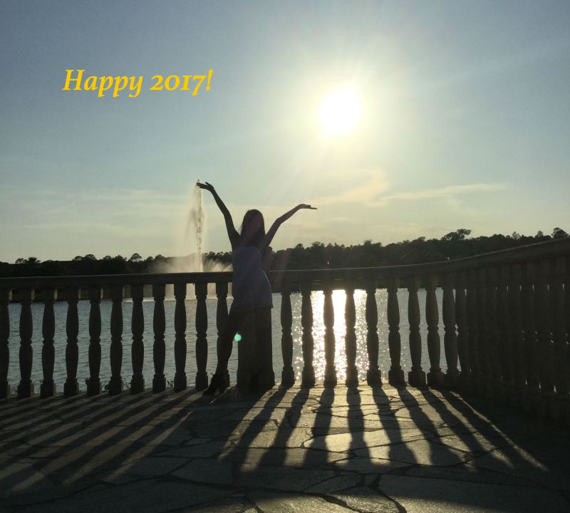 It's a sunshine-y start to 2017. Happy New Year!
