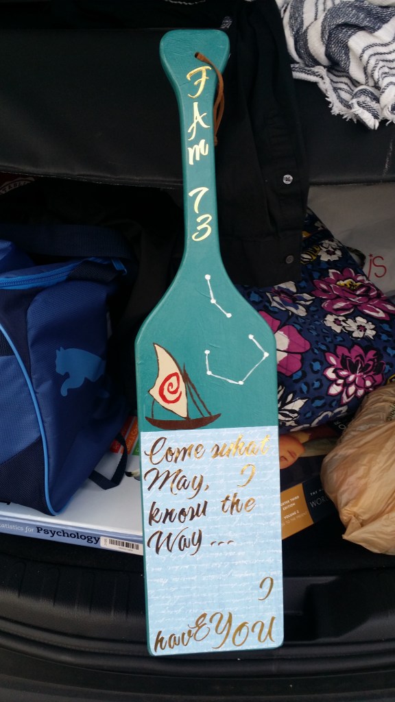 Moana Paddle: "Come what may, I know the way... I have you."