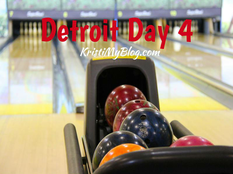 Bowling Title Image. Detroit Day 4.