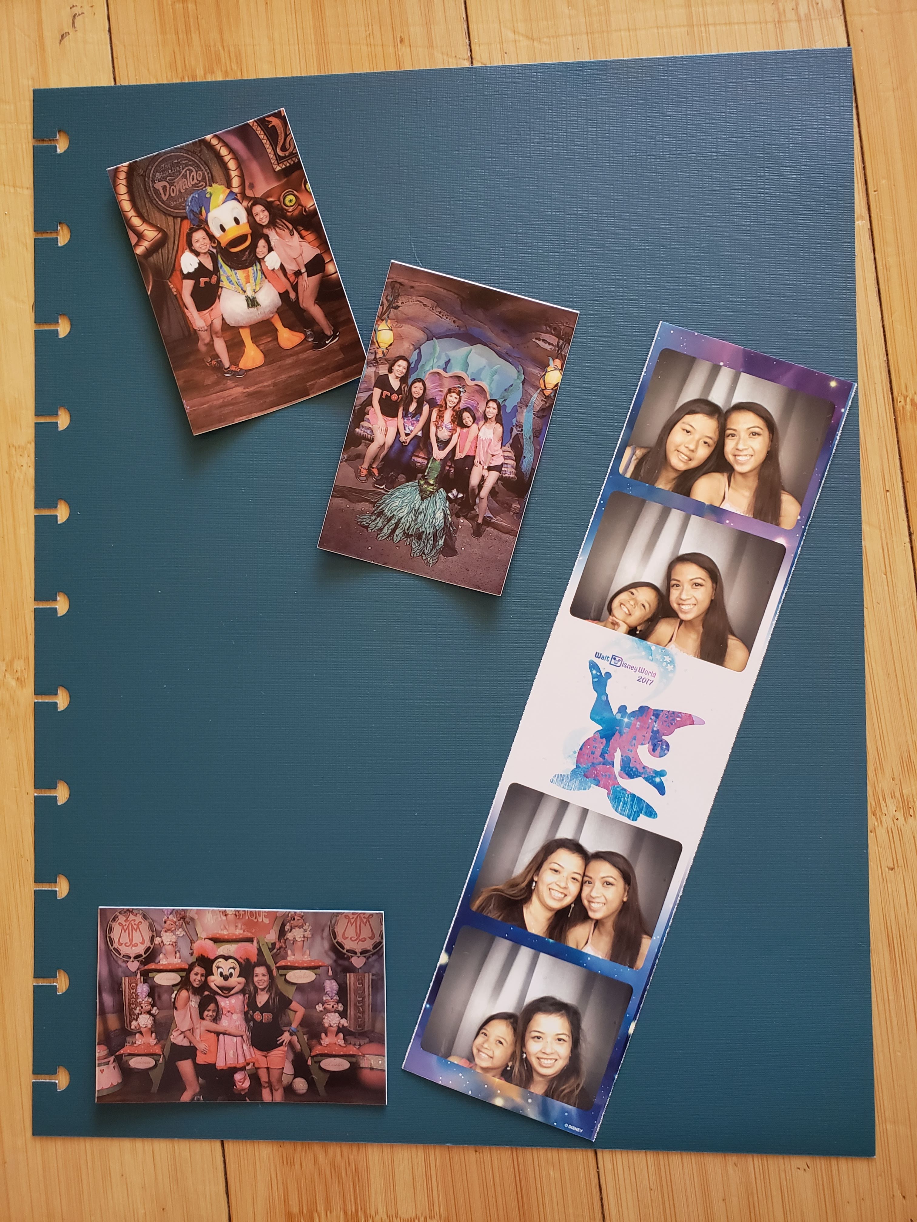 This is one way I was thinking of laying out the photos. When you look at the final product, you'll see that I changed quite a bit when I rearranged everything.