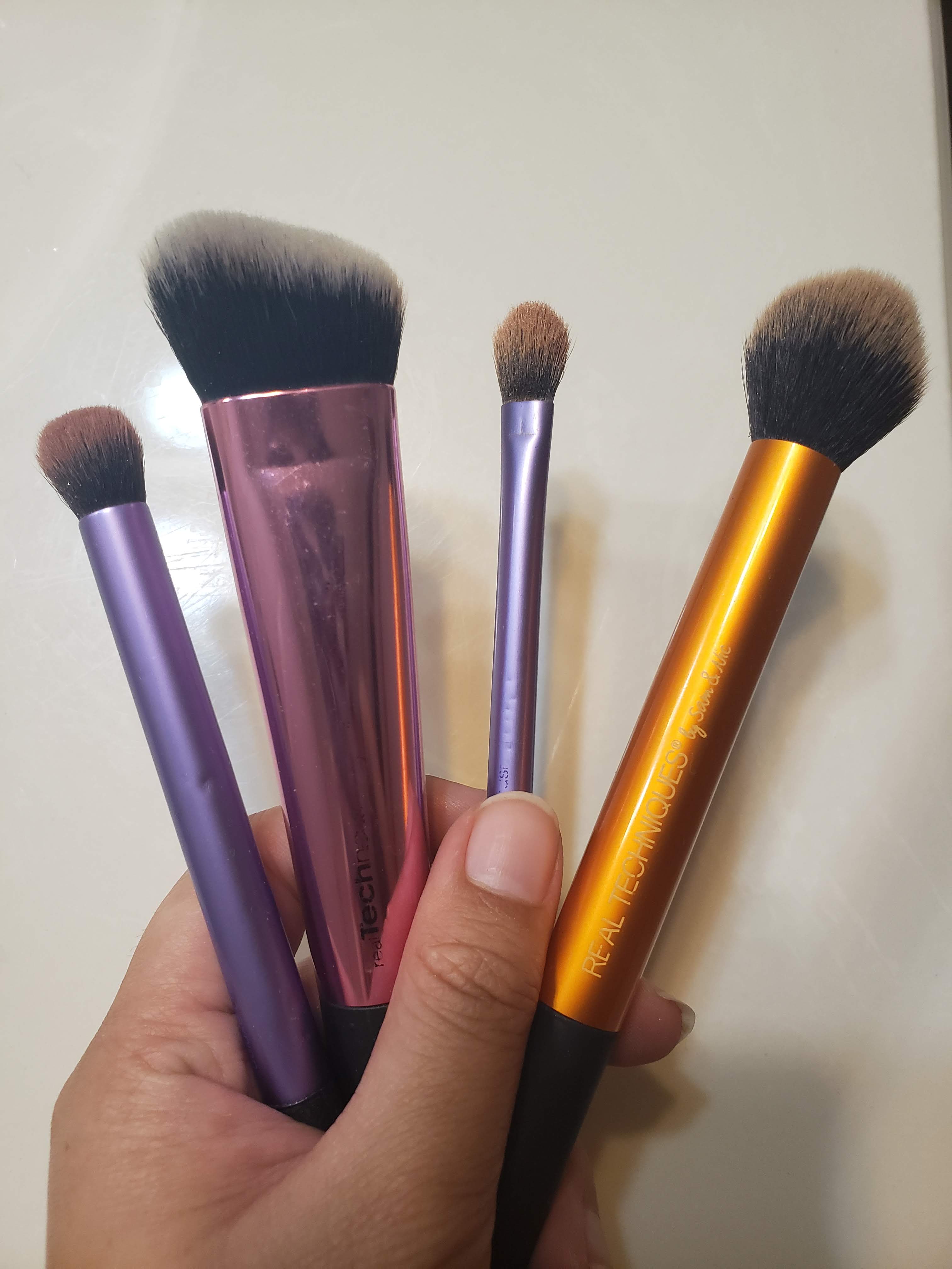 These are just a few of the brushes I have on hand. I swear by these brushes.