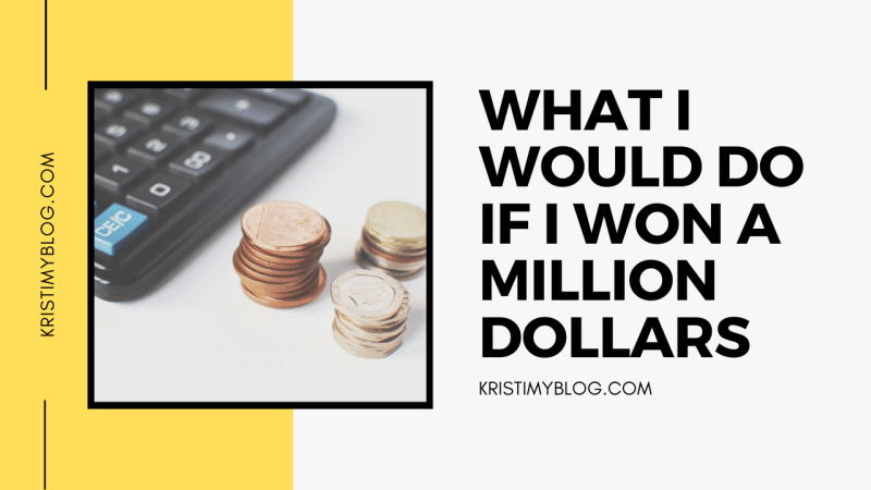 What I Would Do If I Won a Million Dollars Header