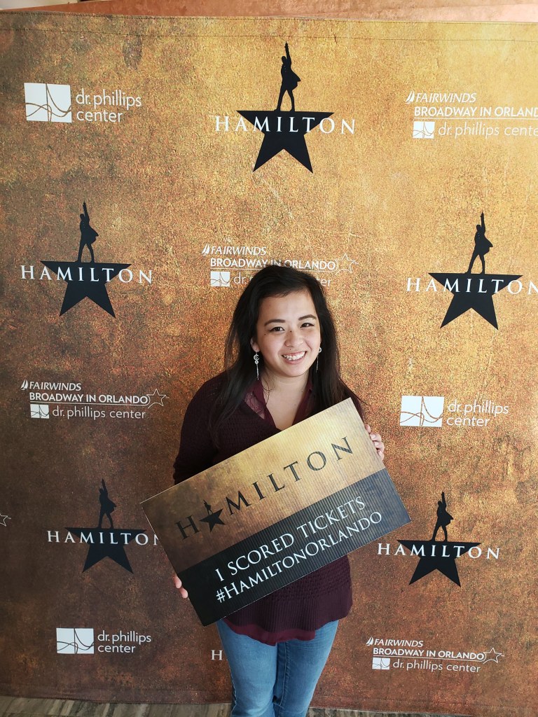 You have no idea the level of stress and patience I invested in getting these Hamilton tickets... Looking back though, I can say that it was absolutely worth it.