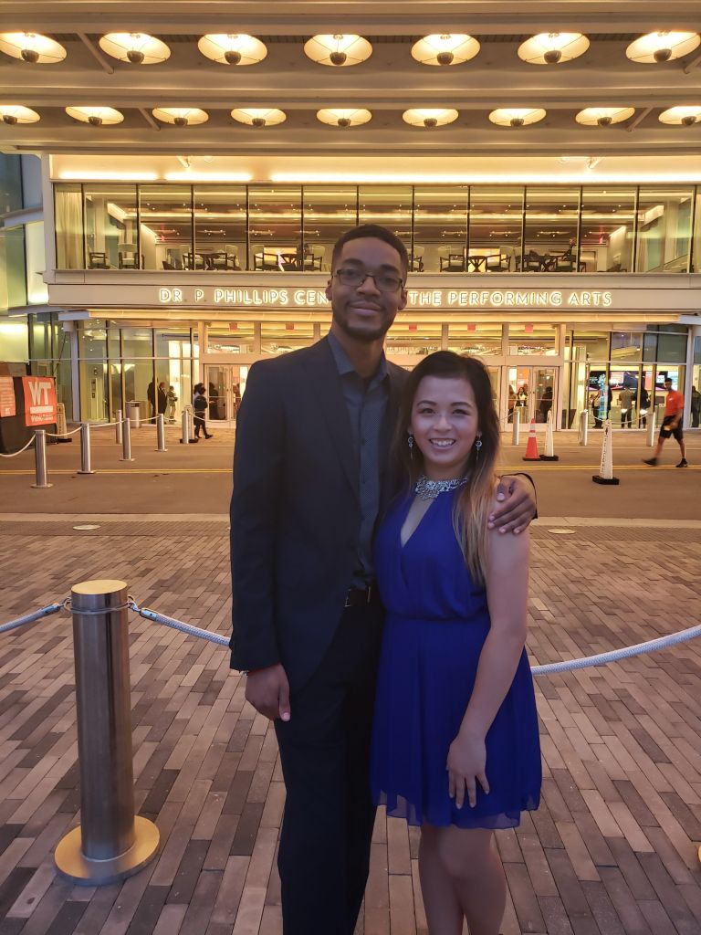 For a surprise date, he planned for us to go see The Nightmare Before Christmas, alongside a live orchestra. It was extra special to me, because I had never seen the movie before.