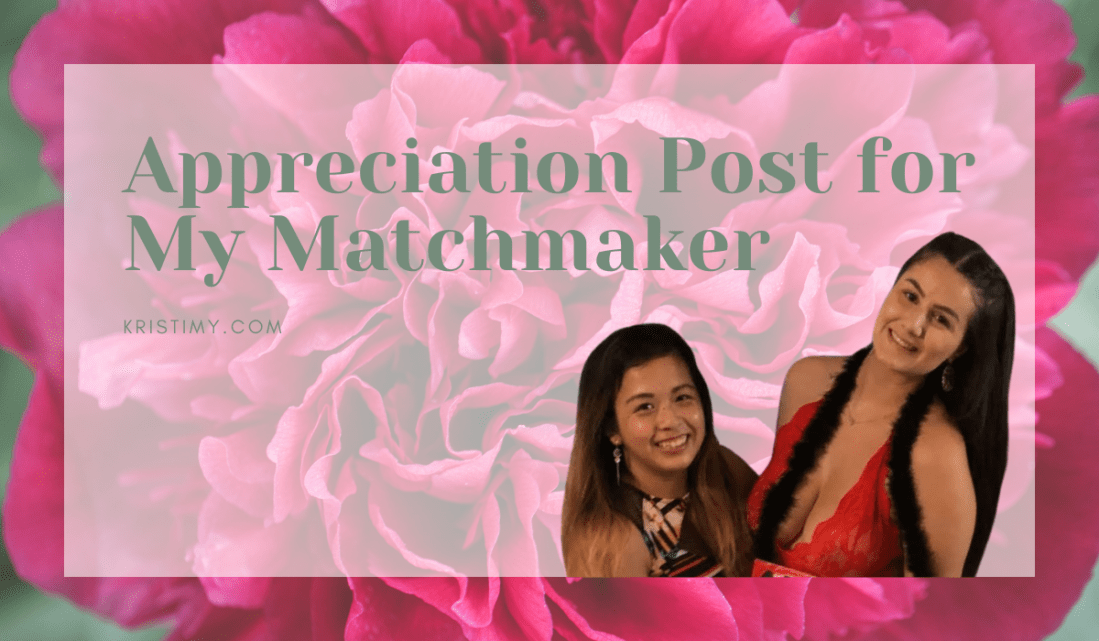 Appreciation Post for My Matchmaker Header Image