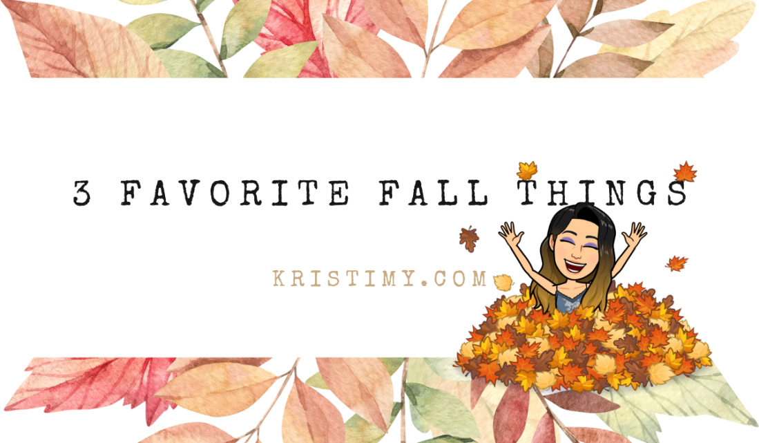 Favorite Fall Things Header Image