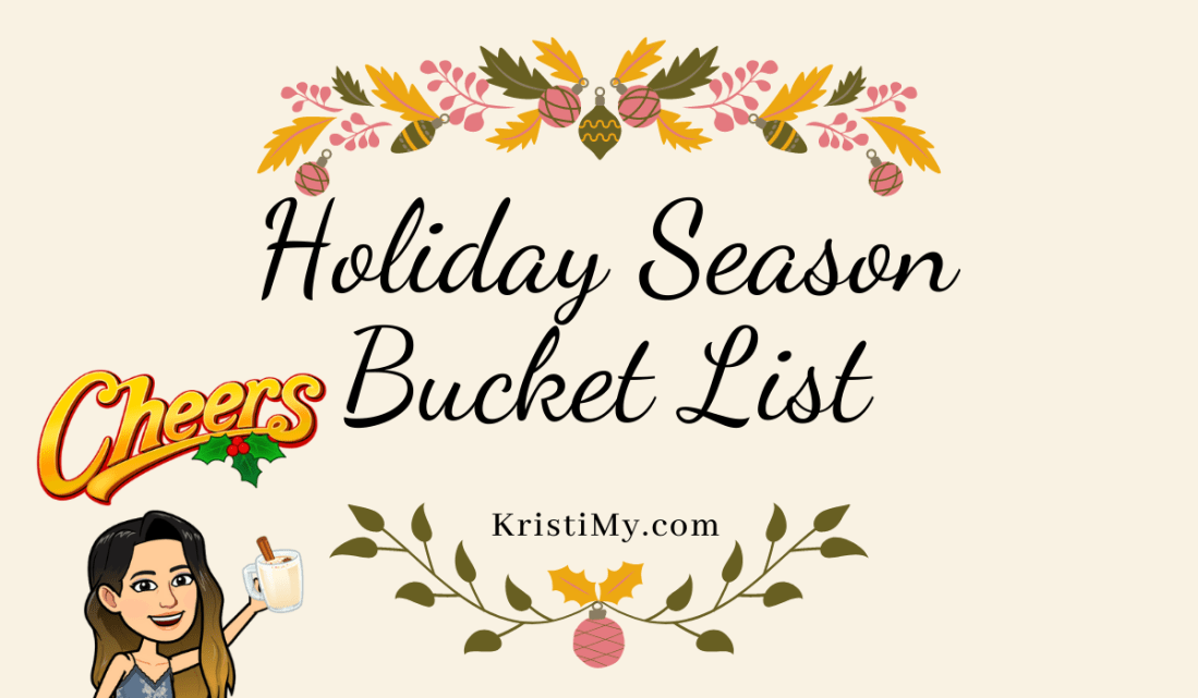 Holiday Season Bucket List Header Image