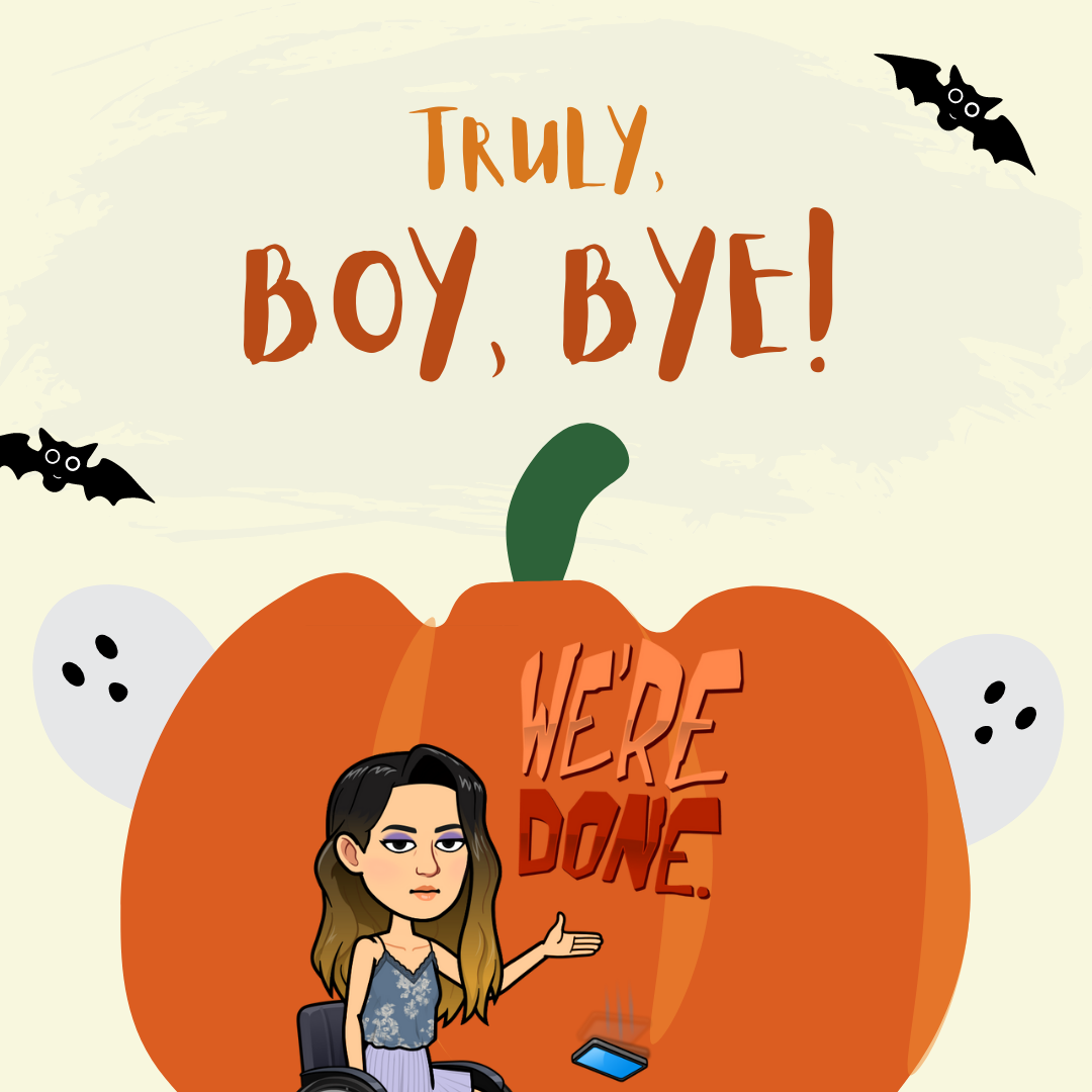 Thanks for the lessons and the heartache. I'm not going to let you pressure me into something I'm not ready for. I probably won't forget you, but I appreciate that I'm better off either way.