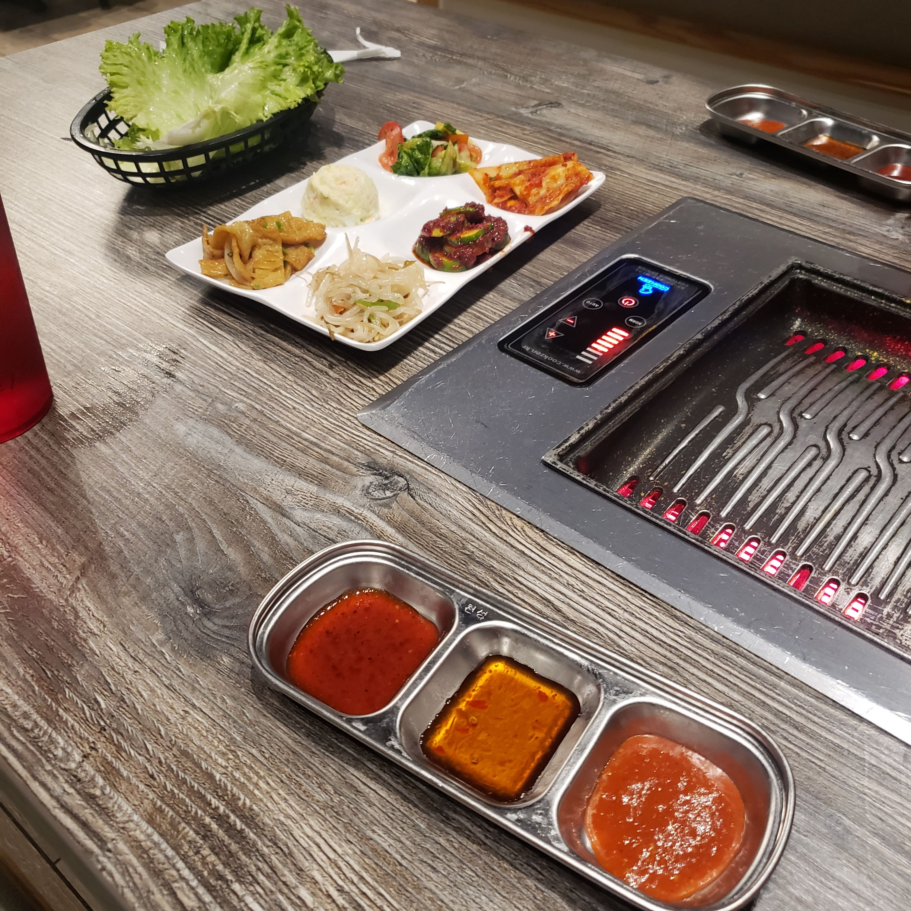 You know... a lot of people get excited about the prospect of all you can eat meat, but my favorite part of getting Korean BBQ are all of the side dishes...