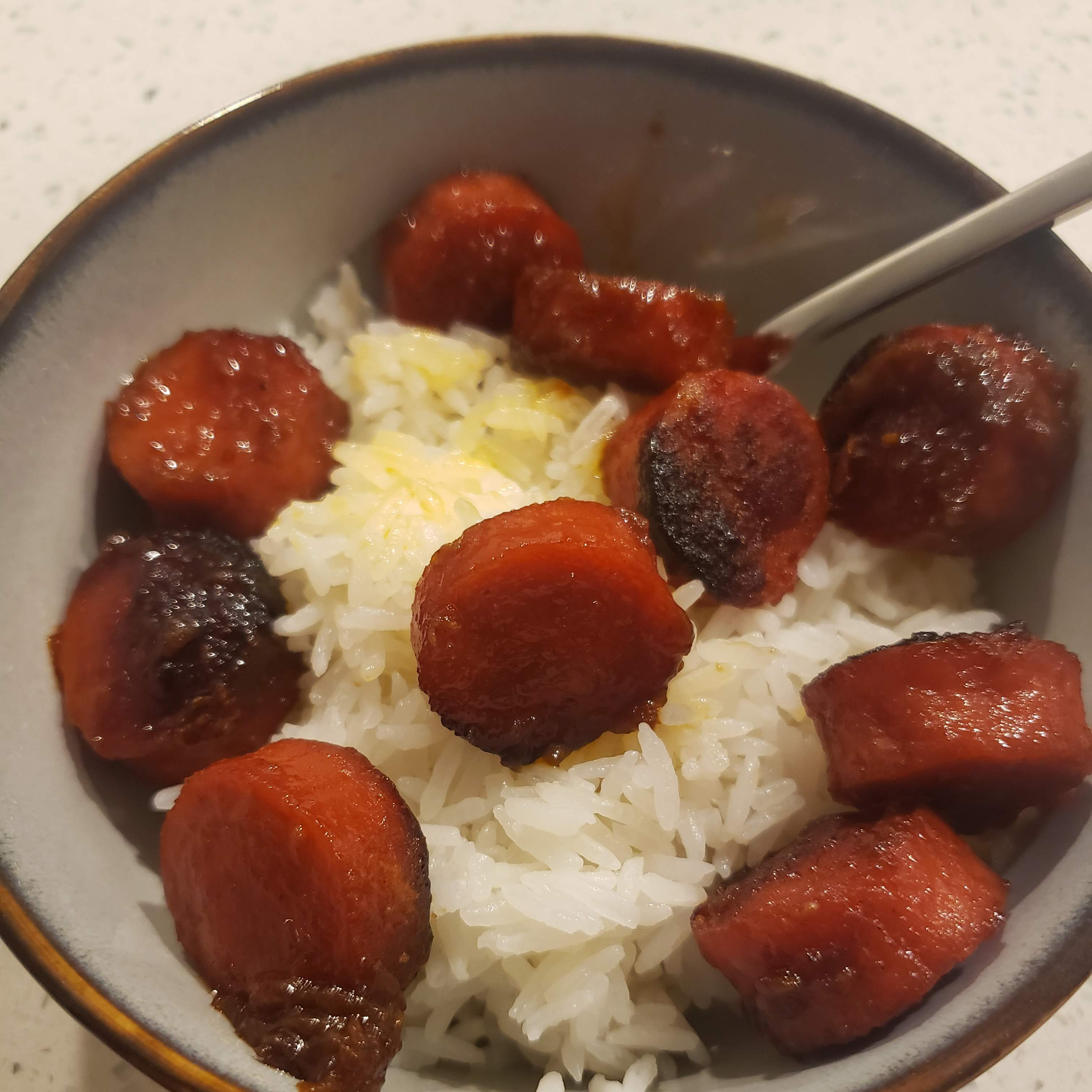 They probably ended up a little more burnt than I intended, and I wish I had some vegetable side dishes. But other than that, it was comforting to have a dish so similar to what my grandma fed me as a kid. It gives me hope that I won't miss her cooking too much when she isn't around.
