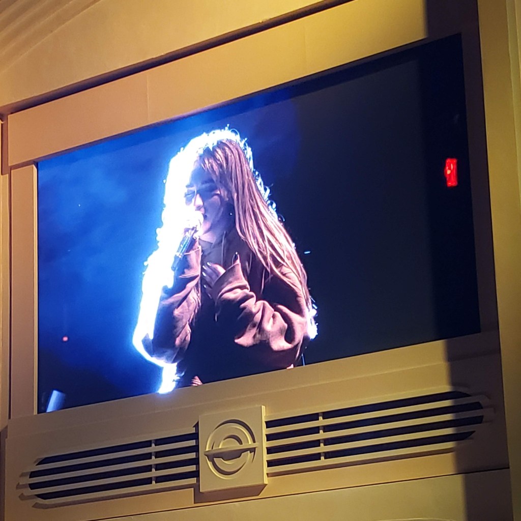 So I don't know how I feel about artists asking for an encore before performing one last song, but in this case I didn't mind it because she ended up playing a new song that hadn't been released yet. When I first heard "Exhale" I think my heart went out to Sabrina for the pain she felt.