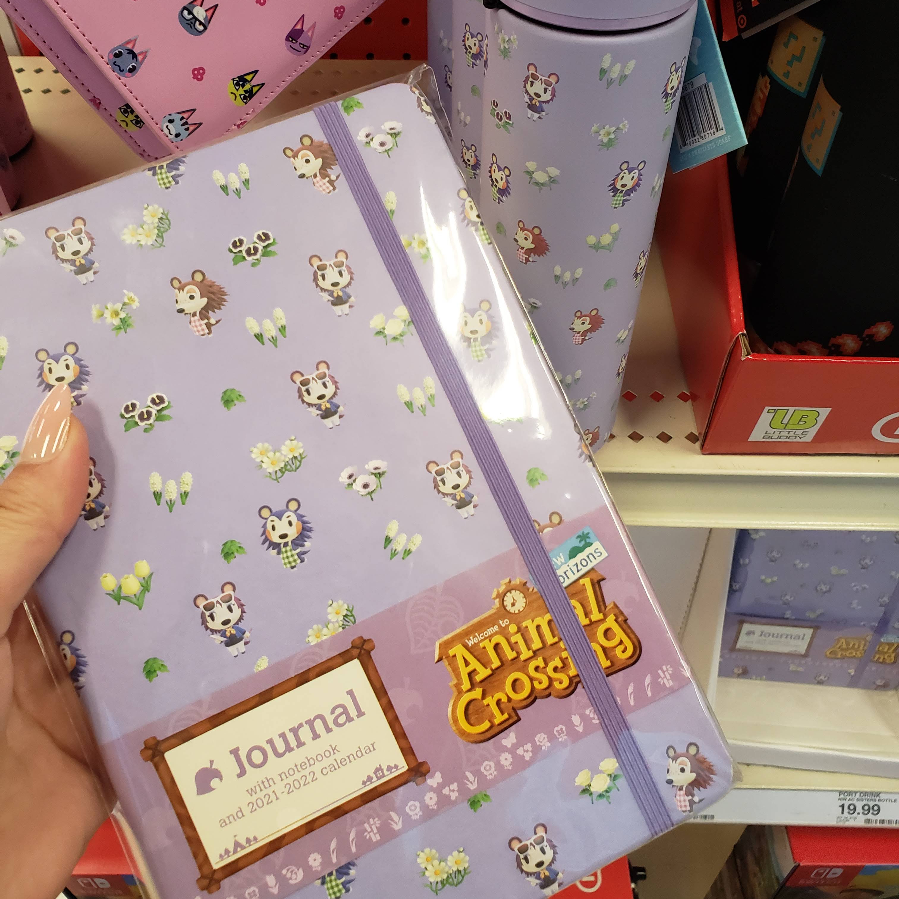 When I saw this notebook had a matching water bottle, I knew that I had to have it. The Able Sisters are some of my favorite characters in Animal Crossing, and since purple is my favorite color, I thought this was a perfect set that was screaming my name.