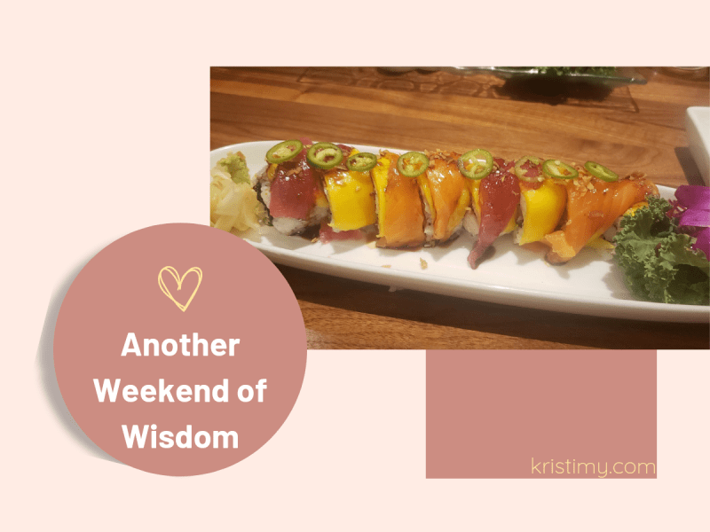 Another Weekend of Wisdom Header Image