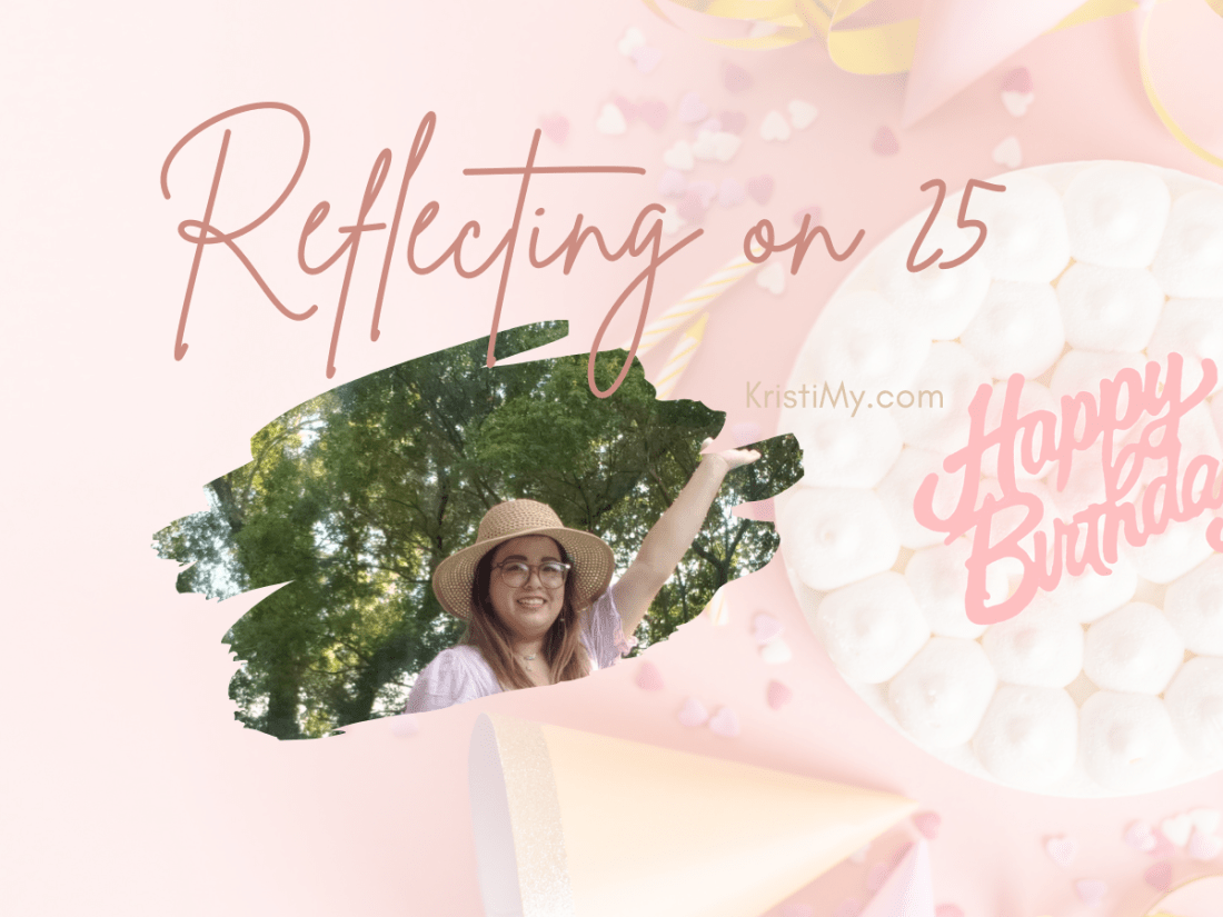 Reflecting on 25 Blog Banner Header Image