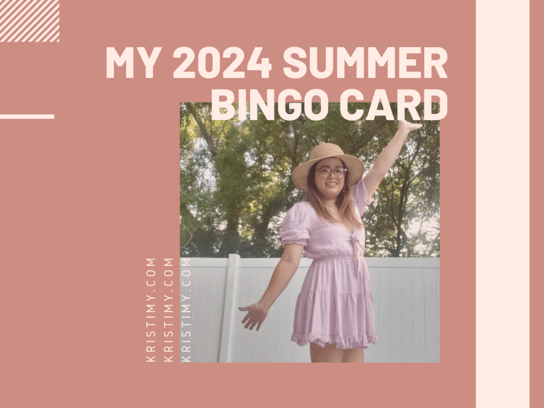 My 2024 Summer Bingo Card Header Image
