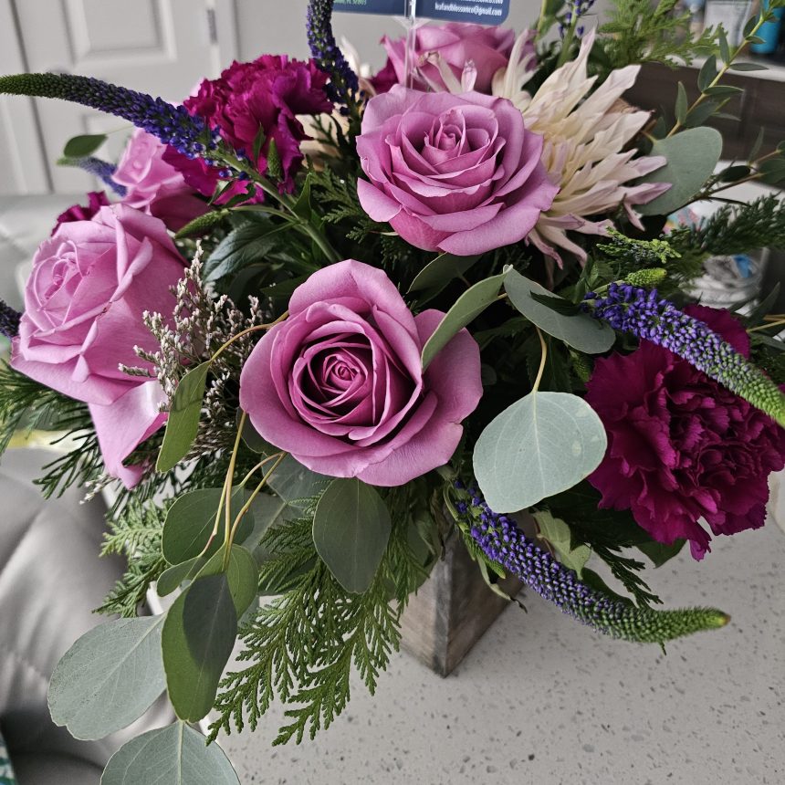 Honestly, I might just love any kind of flower that my fiancé gets me. Is that what being in love is?