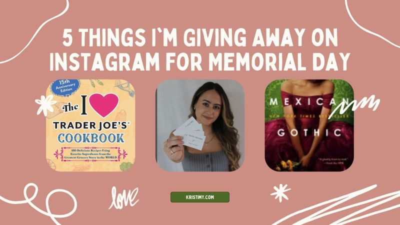 5 Things I'm Giving Away on Instagram for Memorial Day Header Image