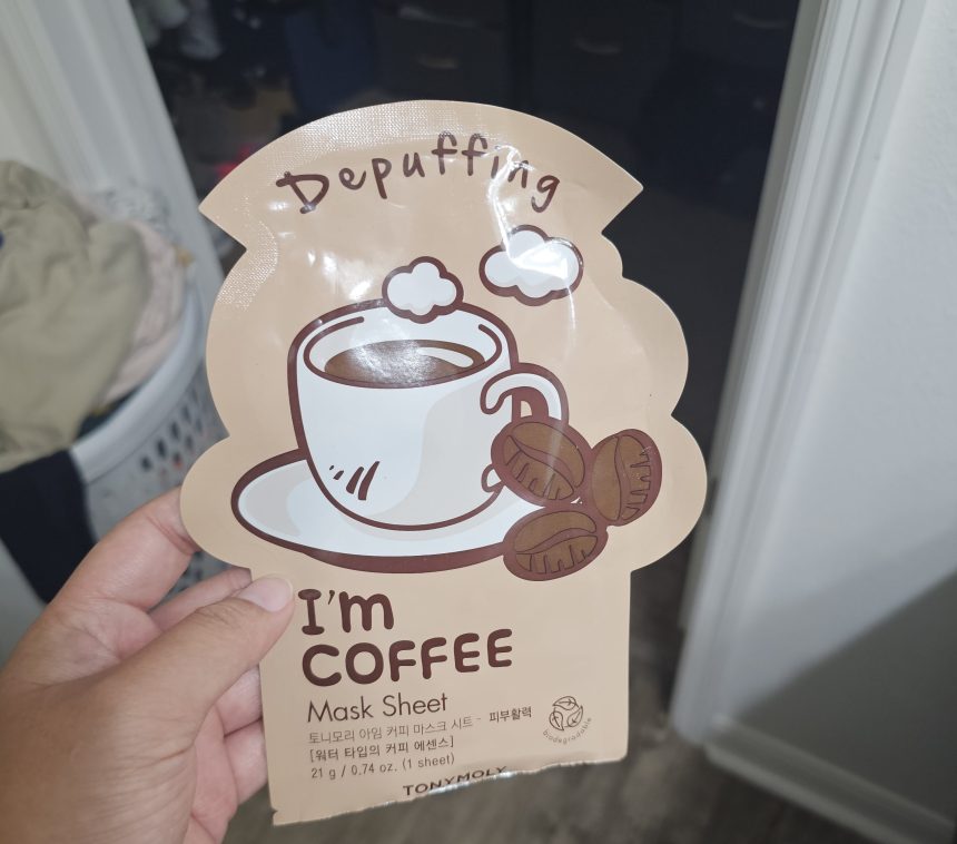 Tony Moly Depuffing I'm Coffee Sheet Mask